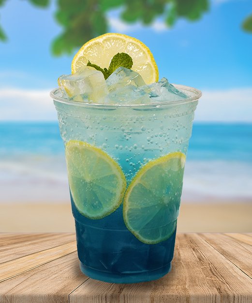 Ocean Blue drink